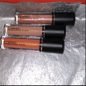 NEW MAC Cosmetics Cremesheen Glass Lip Gloss Trio